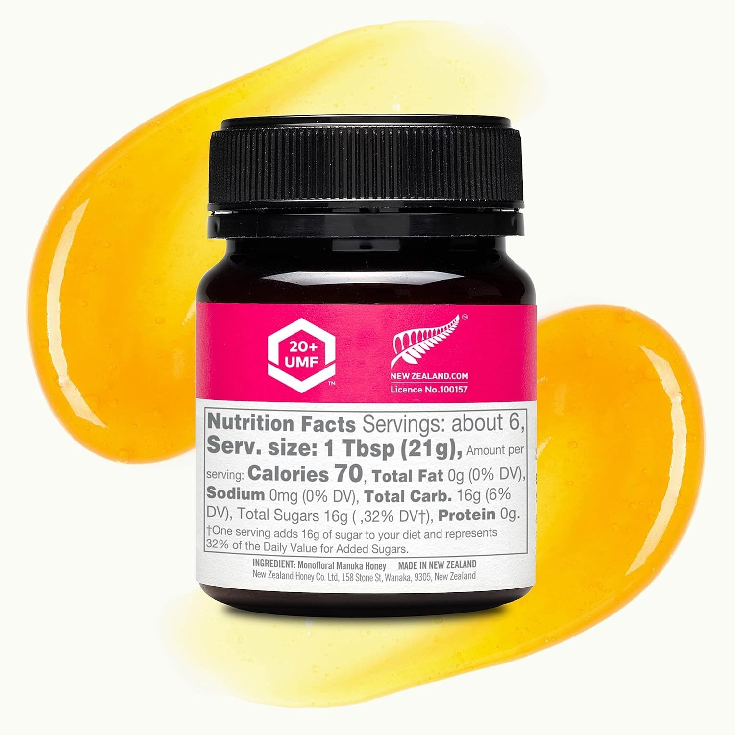 New Zealand Honey Co. Raw Manuka Honey UMF 20+ / MGO 829+ | UMF Certified | 4...