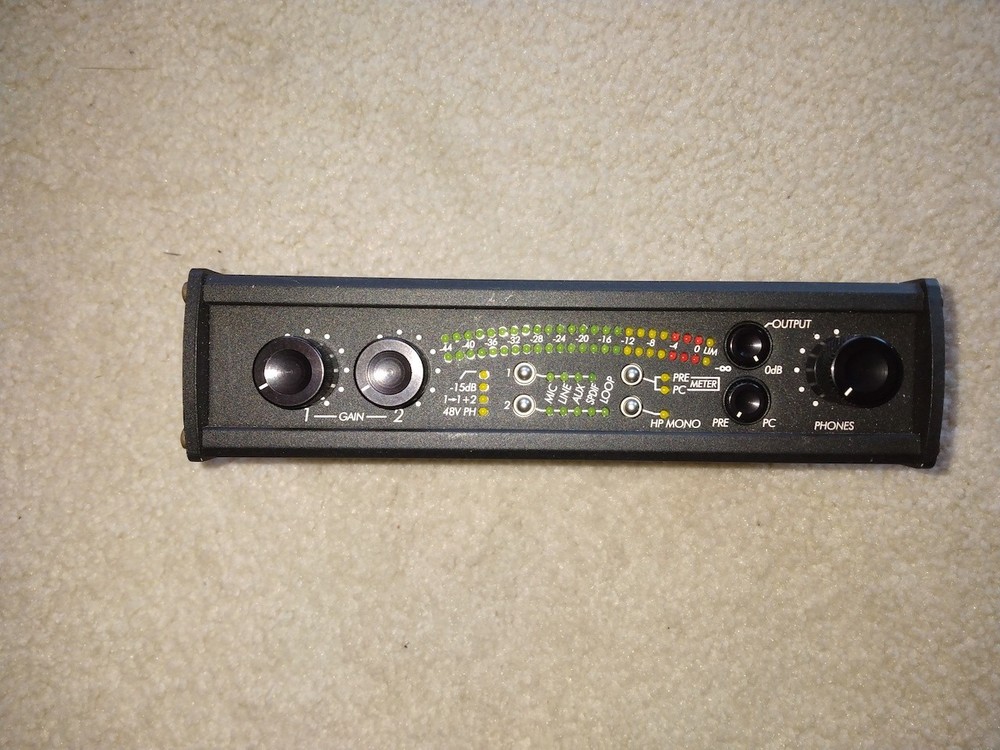 Sound Devices USBPre 2 - AD/DA DAC Audio Interface / Mic Pre-amp