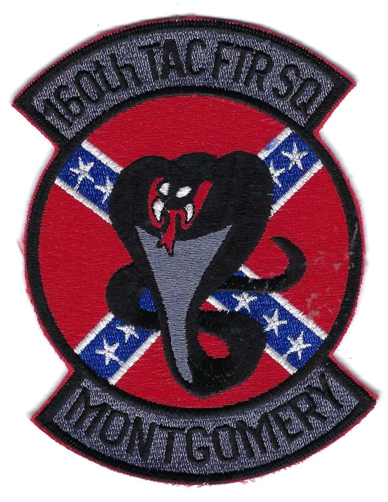 80's 160th TAC FIGHTER SQUADRON "MONTGOMERY" patch