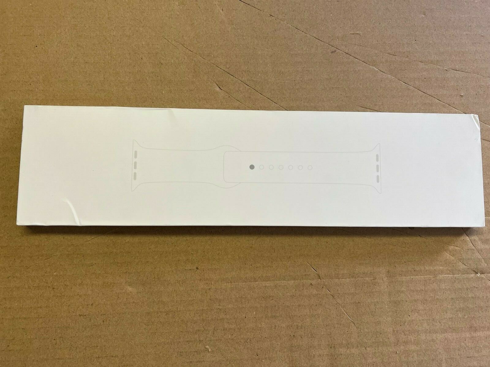 New Sealed Apple Watch Sport Band 38mm 40mm  White MTP52AM/A in Original Box