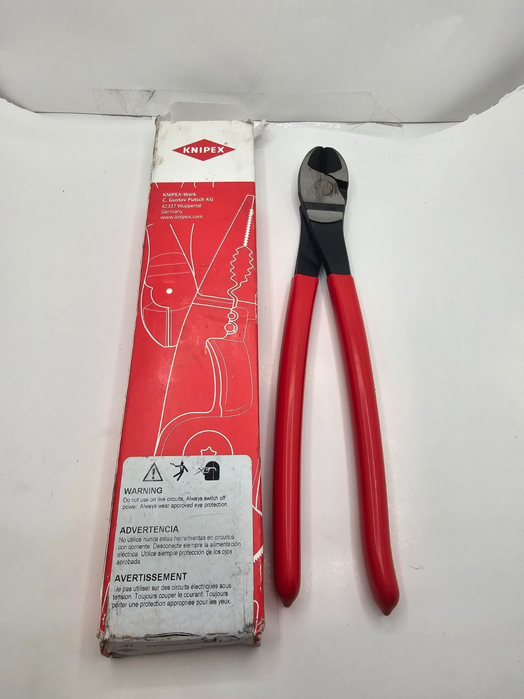 Cornwell Knipex KXC900 HI Leverage 10" Diagonal Cutter (Red)