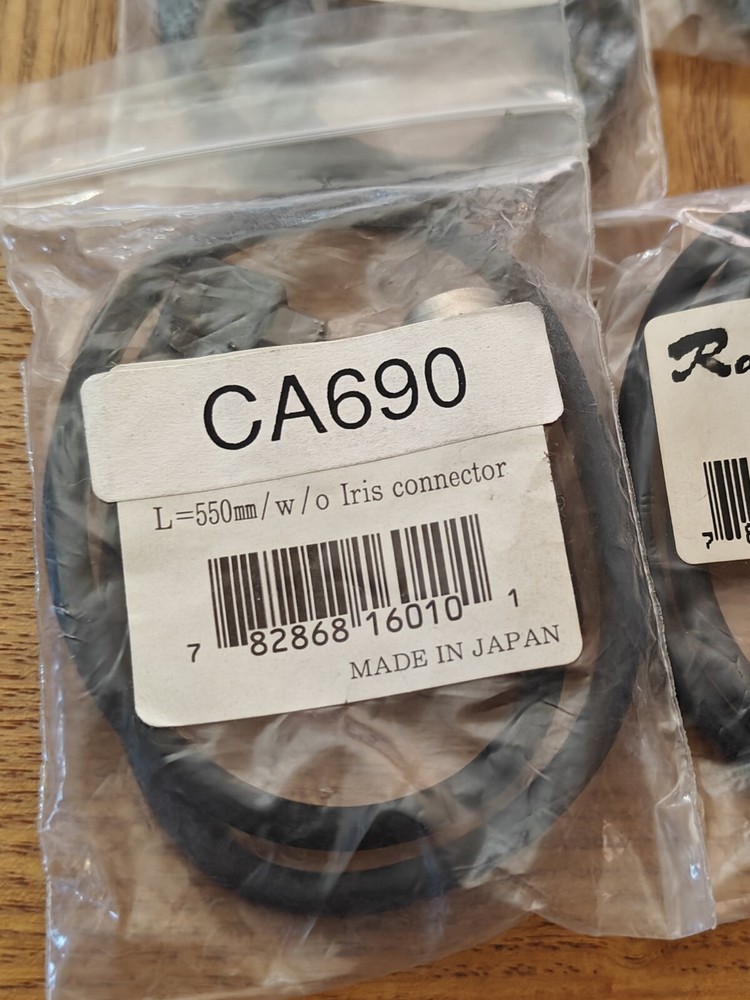 Rainbow CA690 Auto IRIS Male Plug CCTV Camera Connector Cable