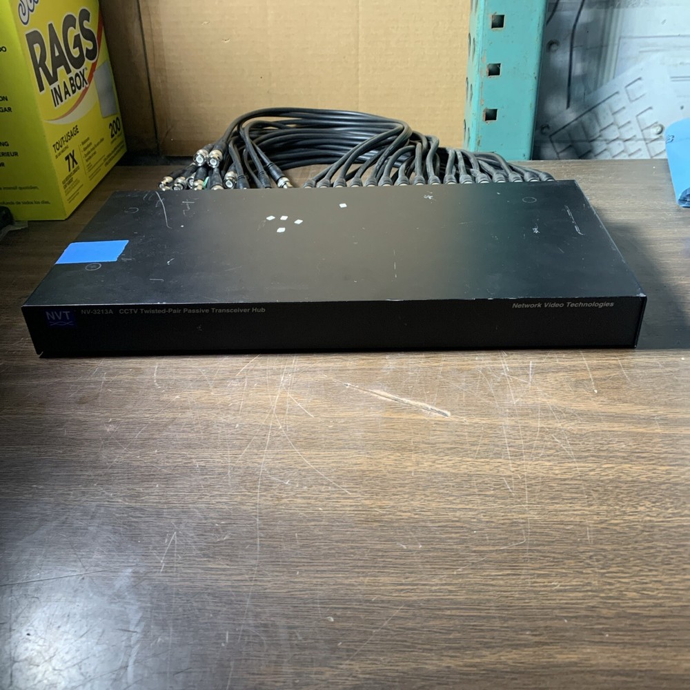 NVT NV-3213A CCTV TWISTED PAIR PASSIVE TRANSCEIVER HUB
