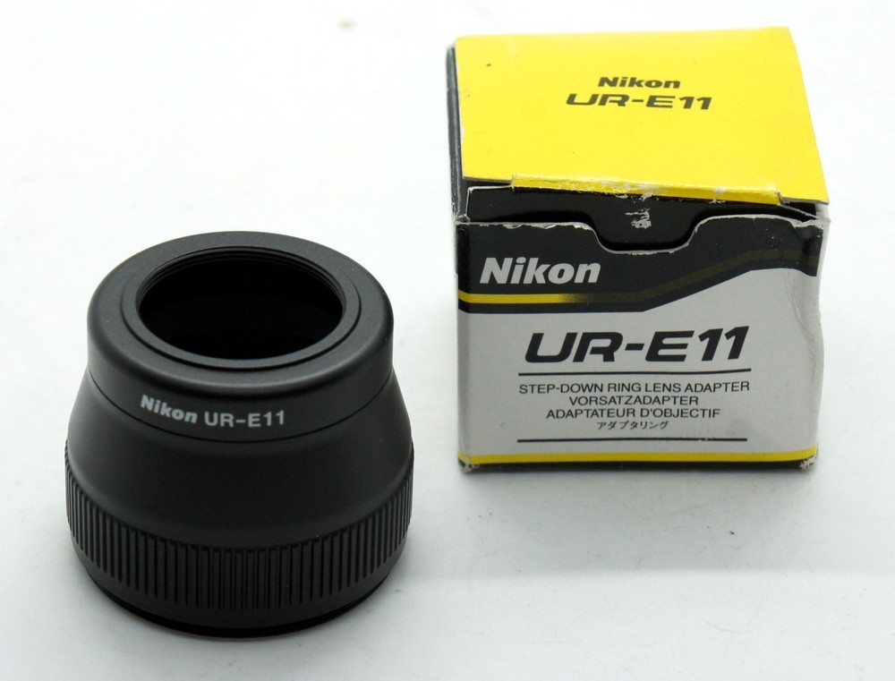 Nikon UR-E11 Step-Down Ring Camera Lens Adapter EXC