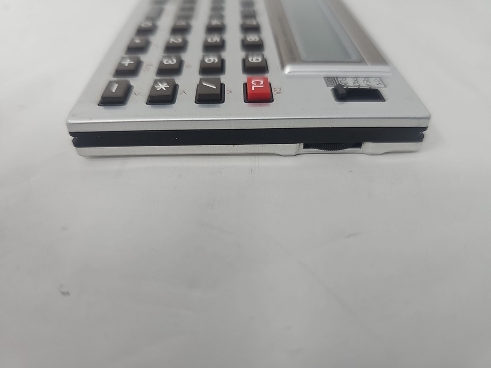 Sharp PC-1250A Pocket Computer w/ Case Tested Works