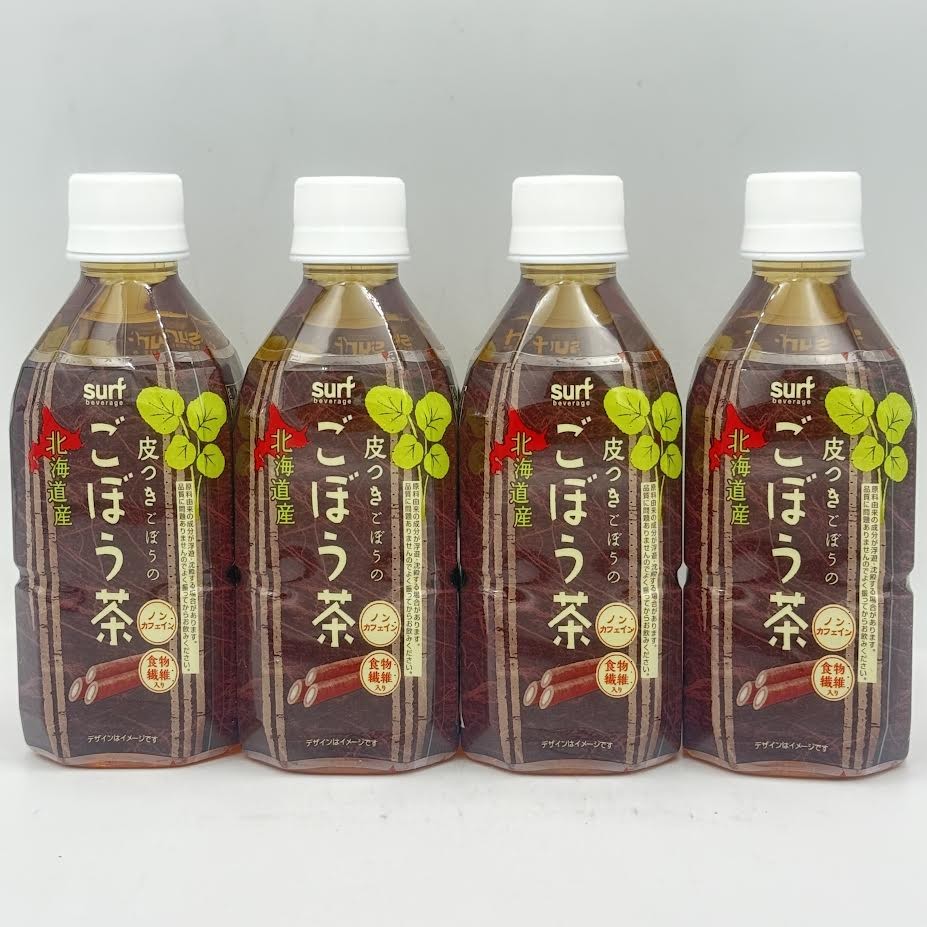 Surf Beverage Burdock Tea 350mlx4bottle牛蒡茶