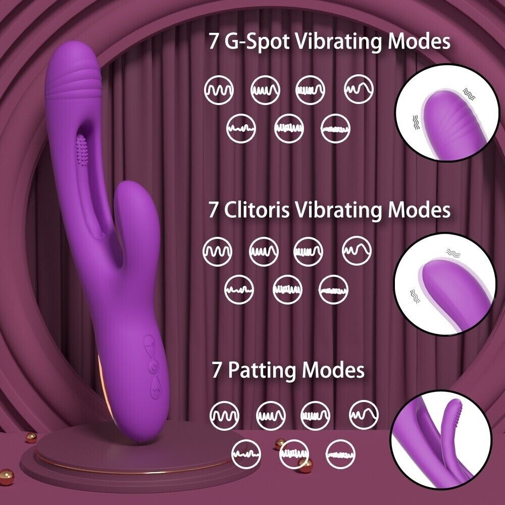 Flapping-Rabbit-Vibrator-Tapping-Women-Massager