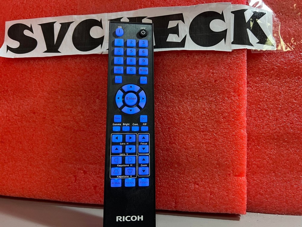 Leankle Remote Controller IR12061 for Ricoh Projectors