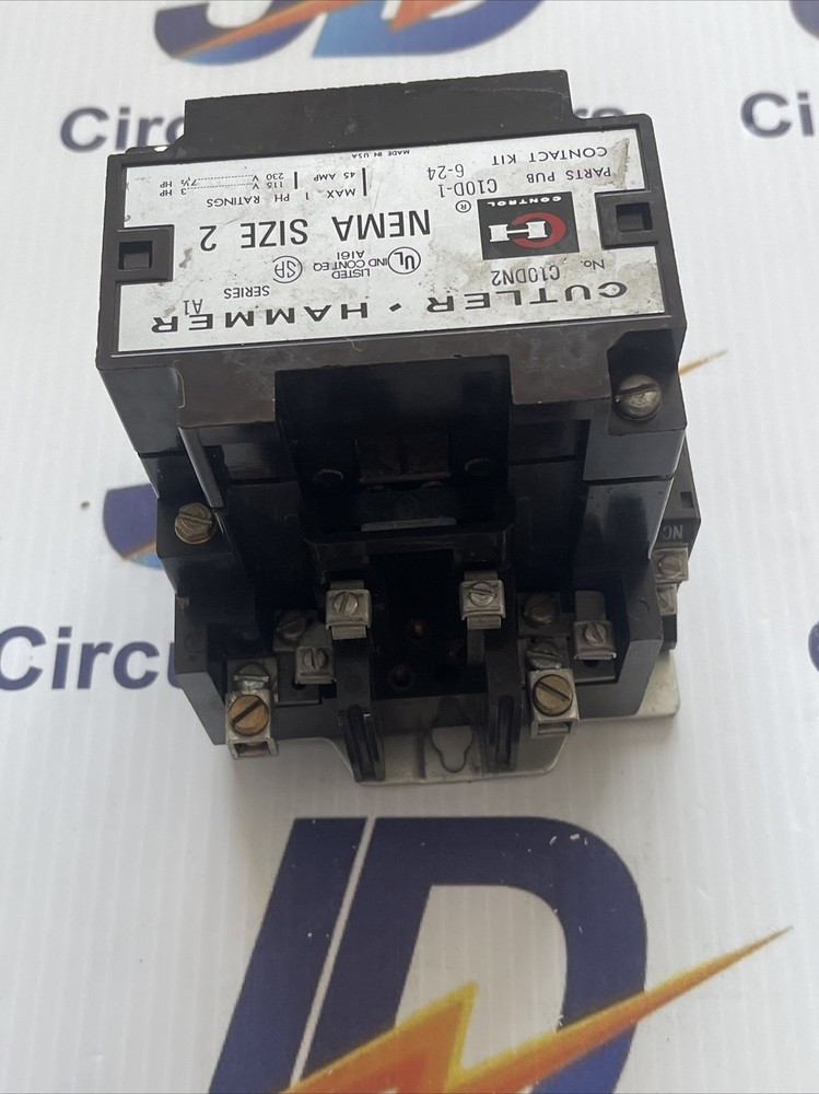 Cutler-Hammer C10DN2 Series A1 Nema Size 2
