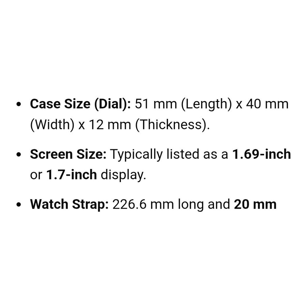 New Smart Watch- Black IOS, Android, Bluetooth