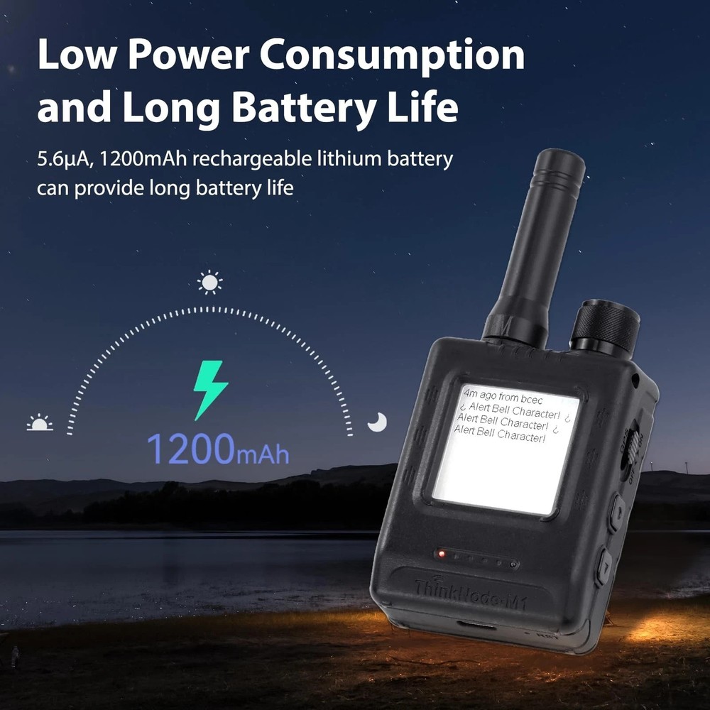 ThinkNode-M1 ELECROW LoRa Meshtastic Transceiver with GPS and nRF52840 - NEW