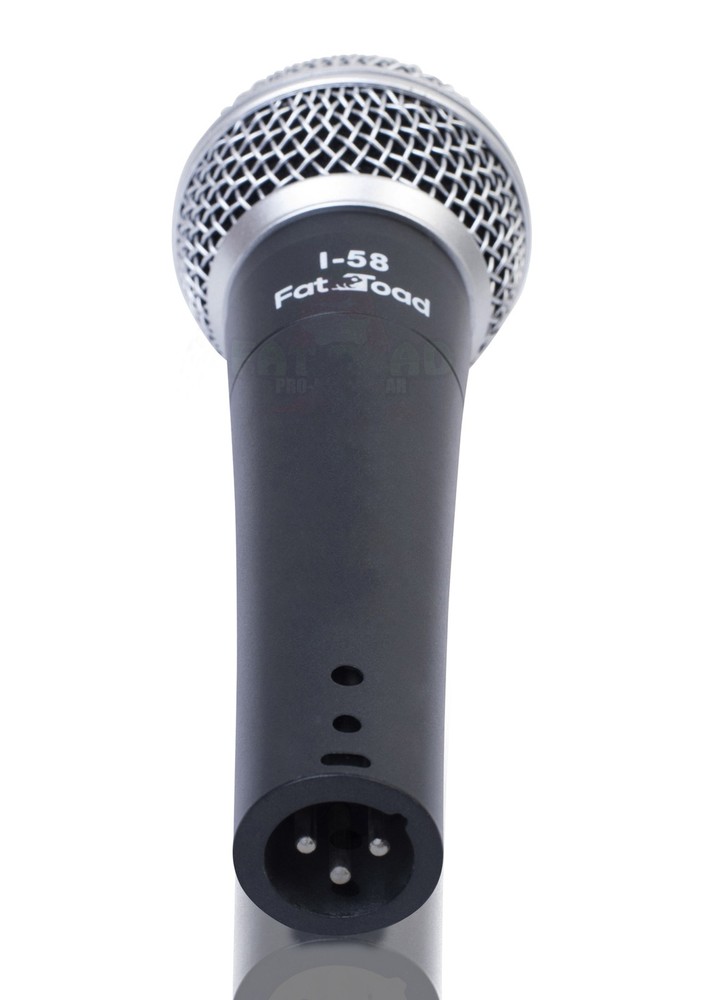 Studio Recording Microphones with Clips (5 Pack) by FAT TOAD | Vocal Handheld