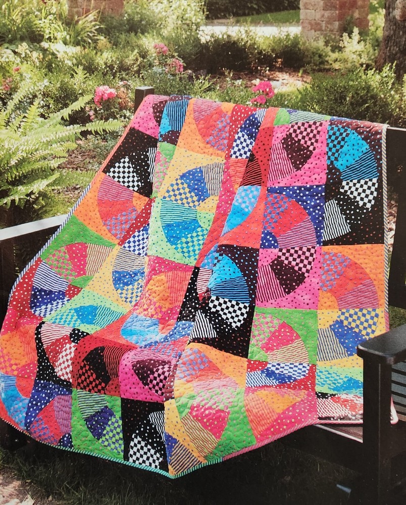 "Graphix" Quilt Pattern from 2011 Magazine Intermediate