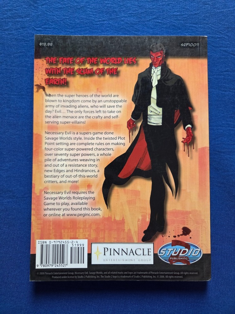 Necessary Evil Explorer's Edition - Savage Worlds 10011