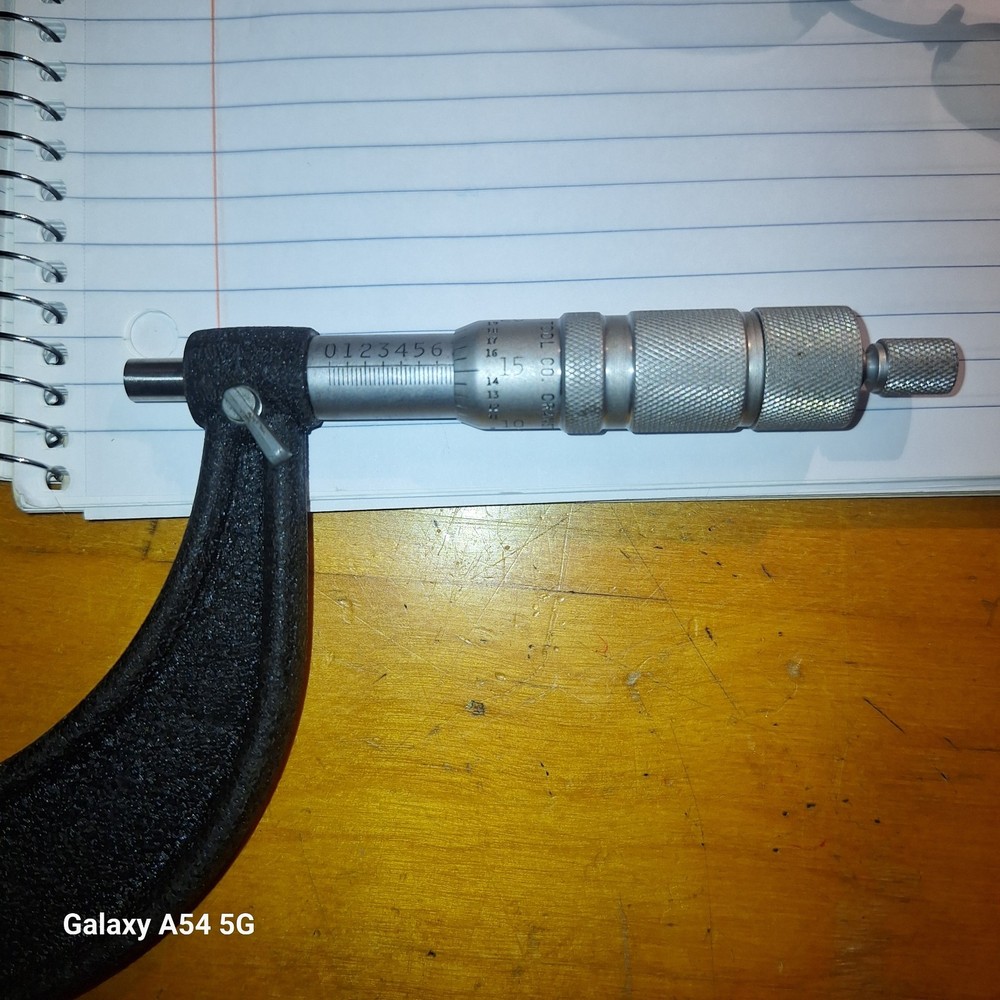 Micrometer Central Tool Co. Tool Set With Case