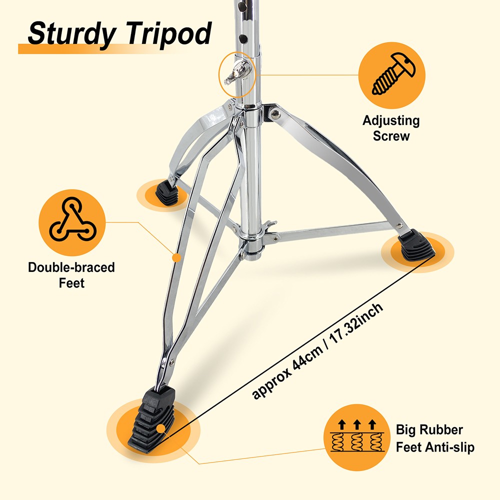 Saddle Drum Throne – Adjustable Height Drum Stool for Adults & Beginner Drummers