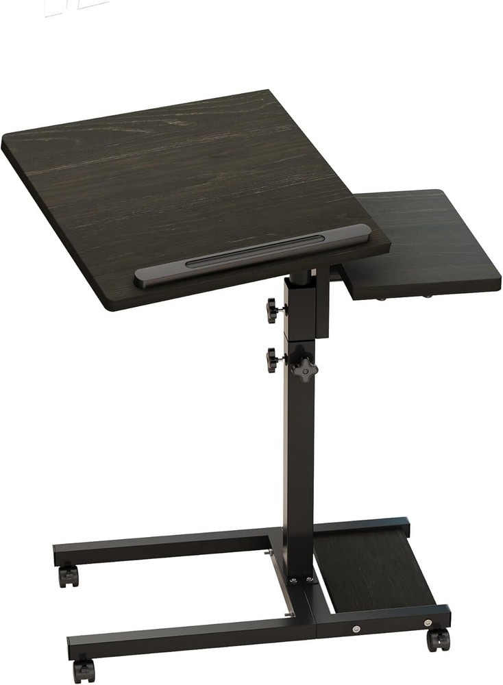 Mobile Adjustable Height Laptop Stand PC Computer Portable Notebook Dekuwood