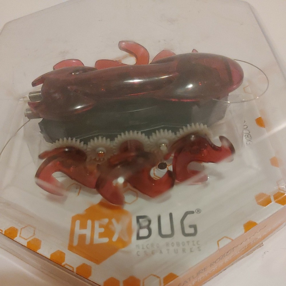 Hex bug Ant Micro Robotic Creature Red 3 inch see details