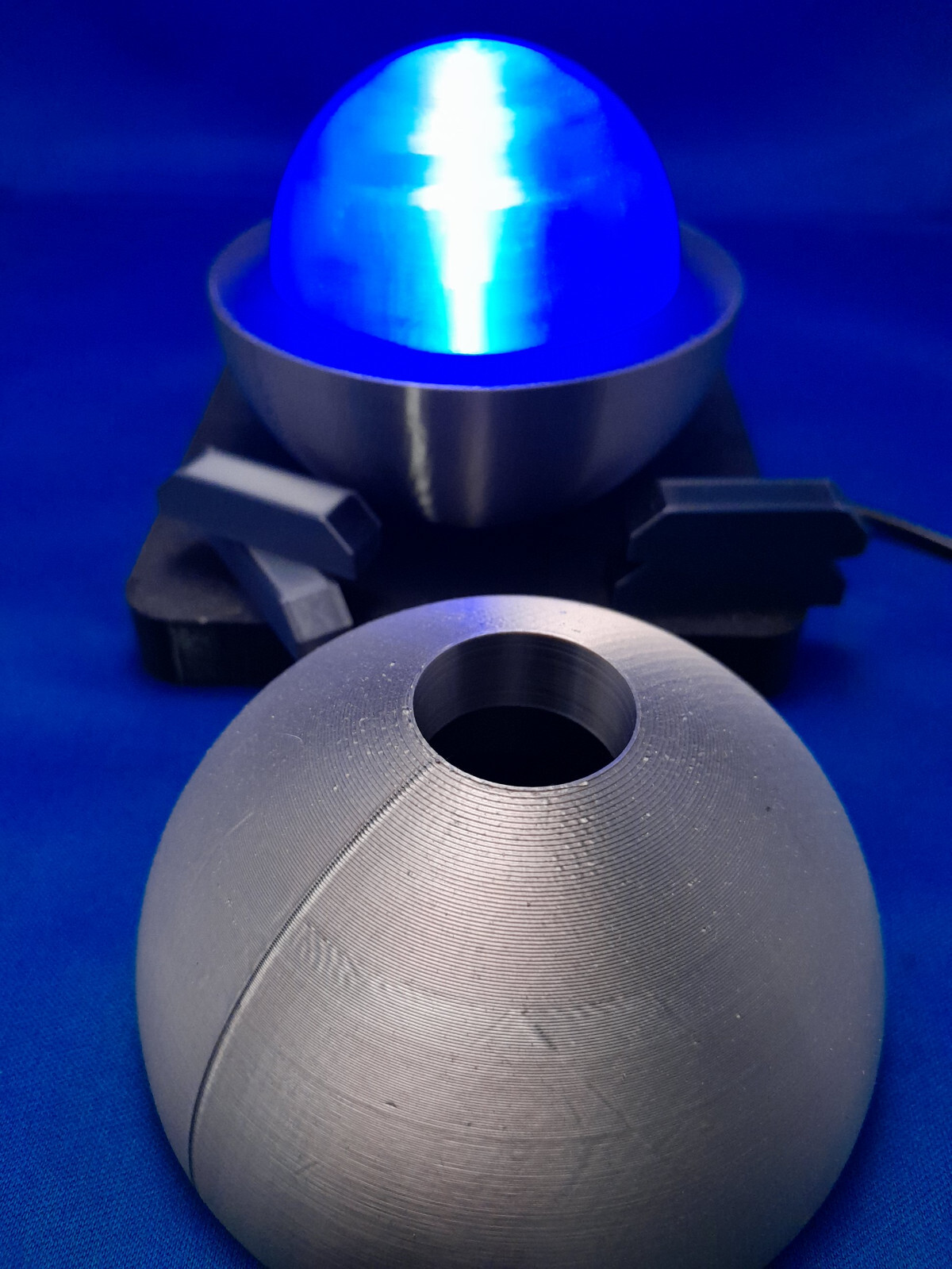 Atomic "Demon Core" Accent Lamp - Atom Age Experiment