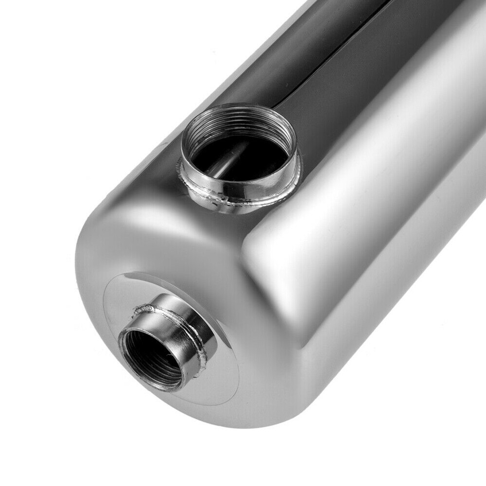 Tube and Shell Heat Exchanger 400kBtu 304 Stainless Steel for Spa Heat Recovery