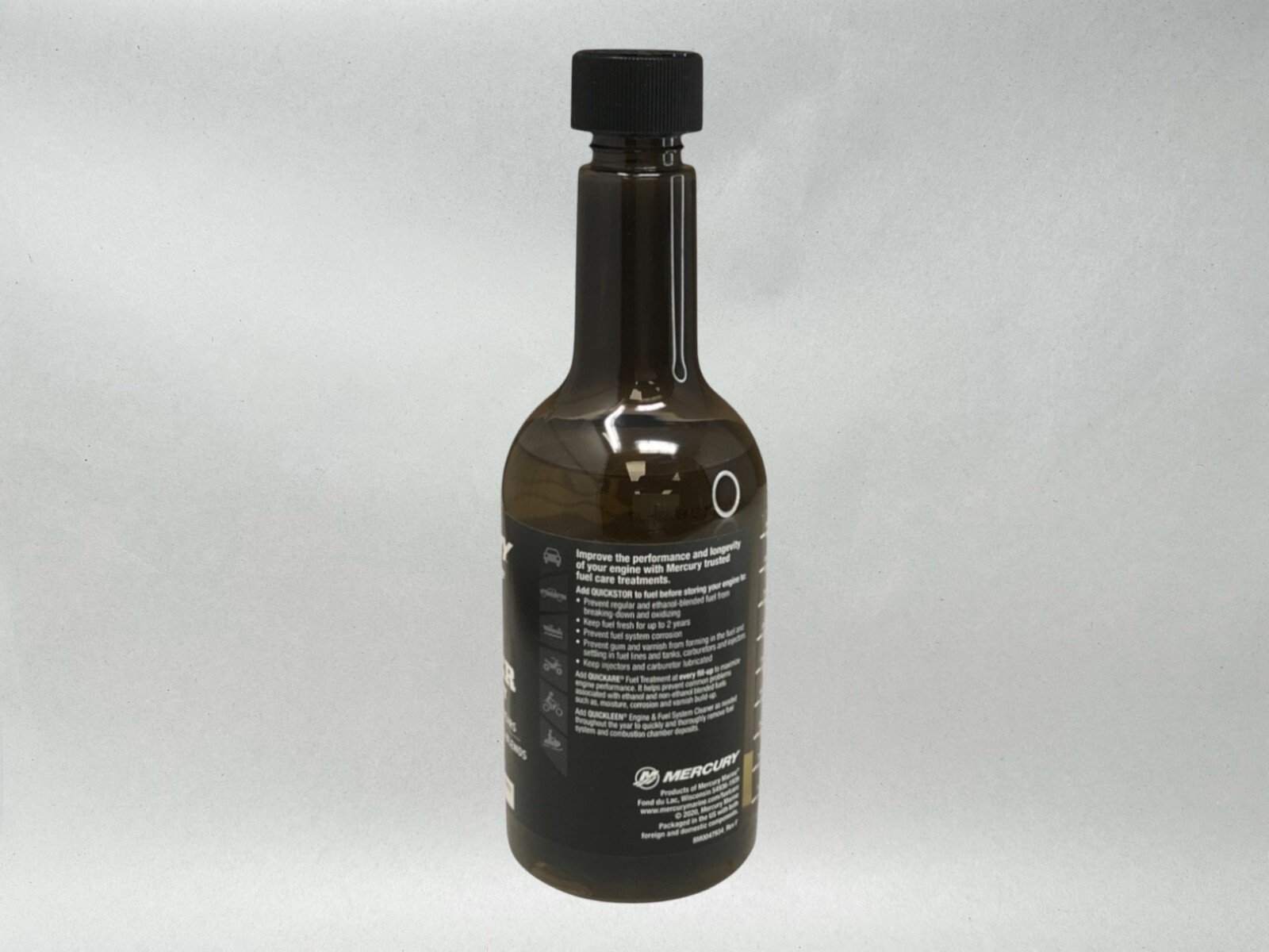 Mercury OEM Quickstor Fuel System Treatment & Stabilizer 12 Oz 92-8M0047932