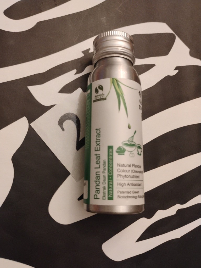 Pandan Leaf Extract Liquid Concentrate for Bakery & Beverage New Sealed