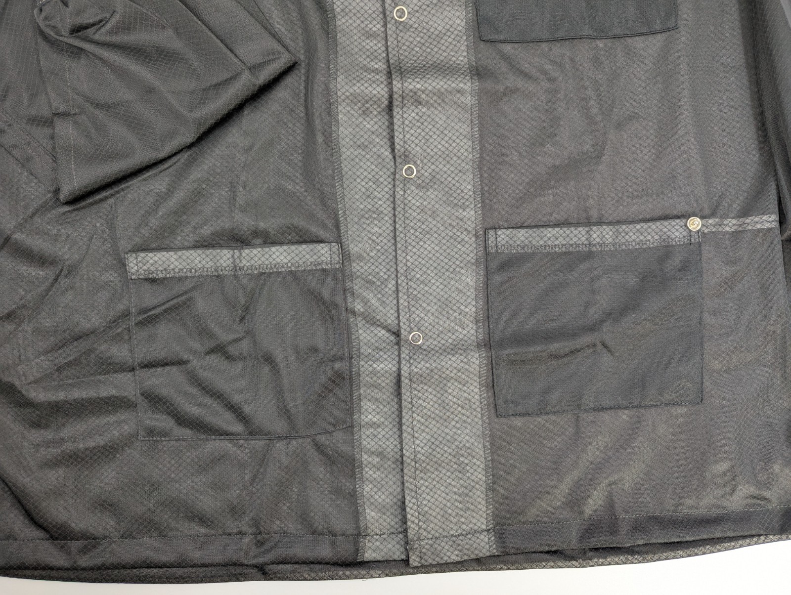 NOS! Transforming Tech ESD Jacket, Lightweight Poly-Carbon Blend 2XL Black