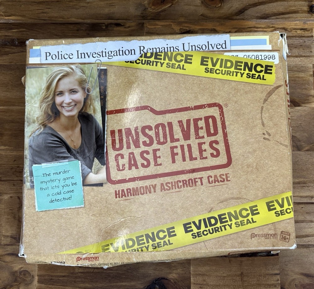 Unsolved Case Files Game - Harmony Ashcroft
