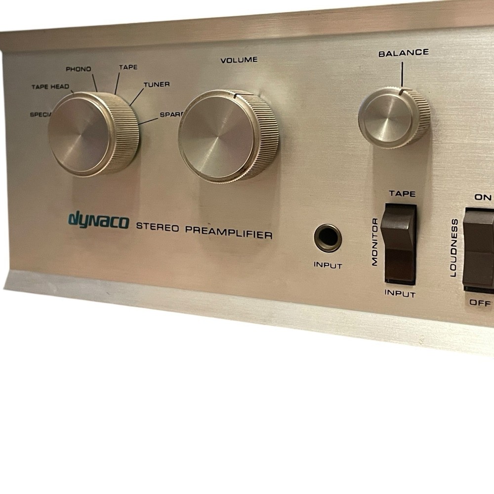 Vintage Dynaco PAT-4 Solid State Stereo Preamplifier Preamp Works