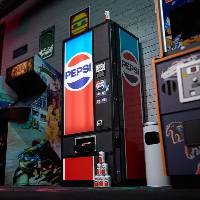 PEPSI Numskull Quarter Arcades 1/4 Scale USB HUB Charging Machine power 5 units