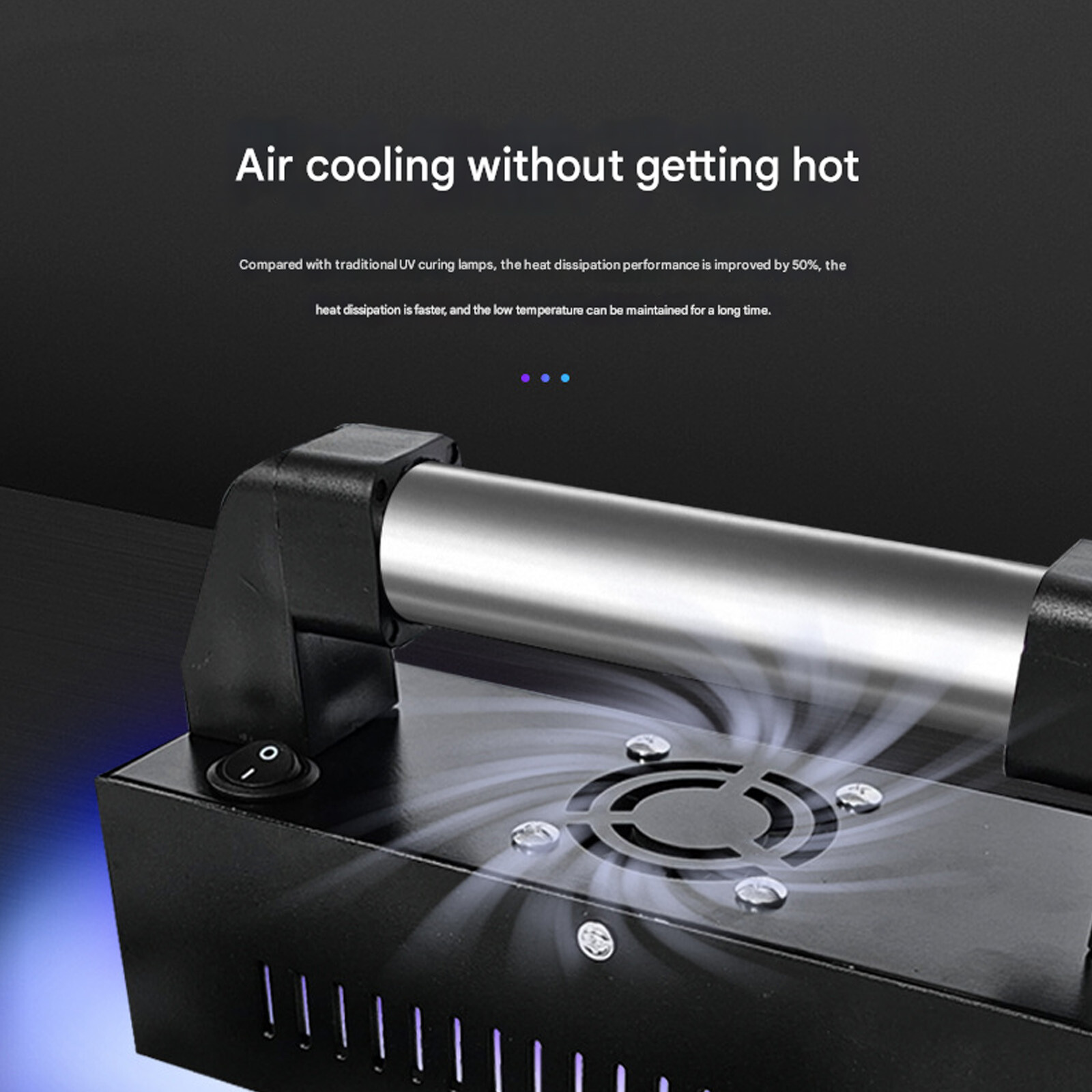 150W spotlight UV curing lamp 395NM for UV primer curing