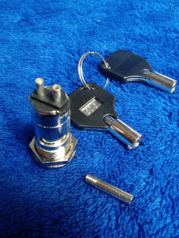 Security Key Switch ON/OFF Mechanical & Electronic double function lock SPST