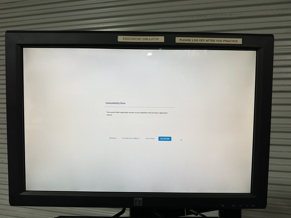 Simbionix Endoscopy Simulator GI-Bronch Mentor