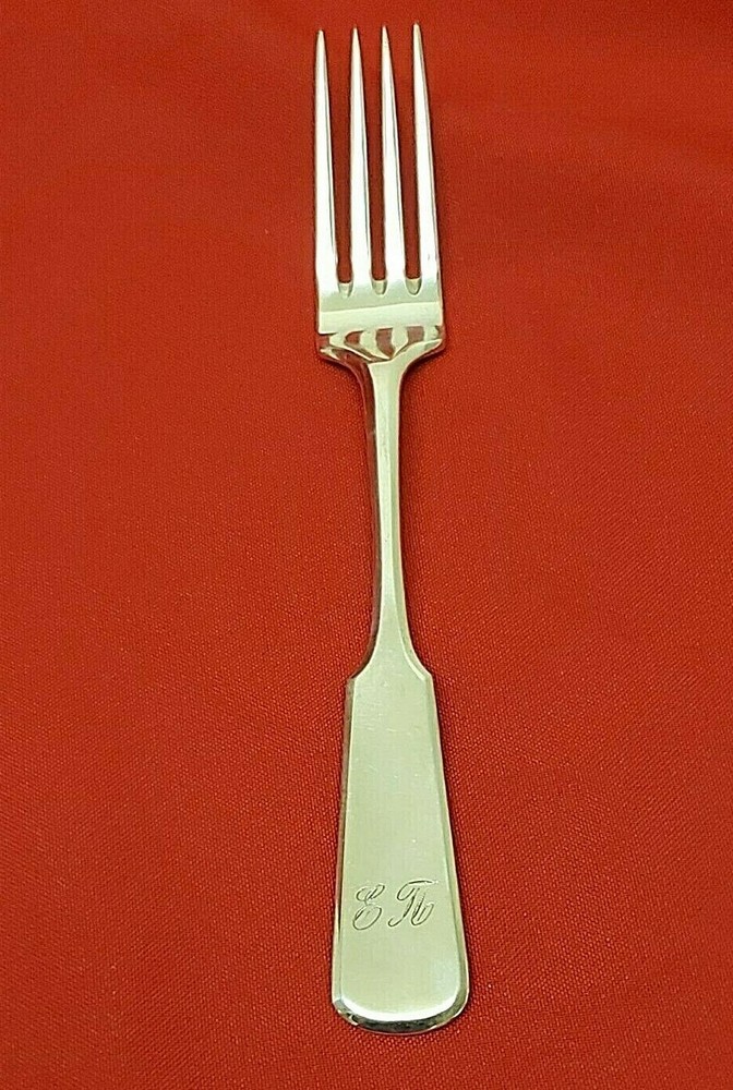 Antique 84 Silver Russian Dinner Fork by T.Werner & Son 11637