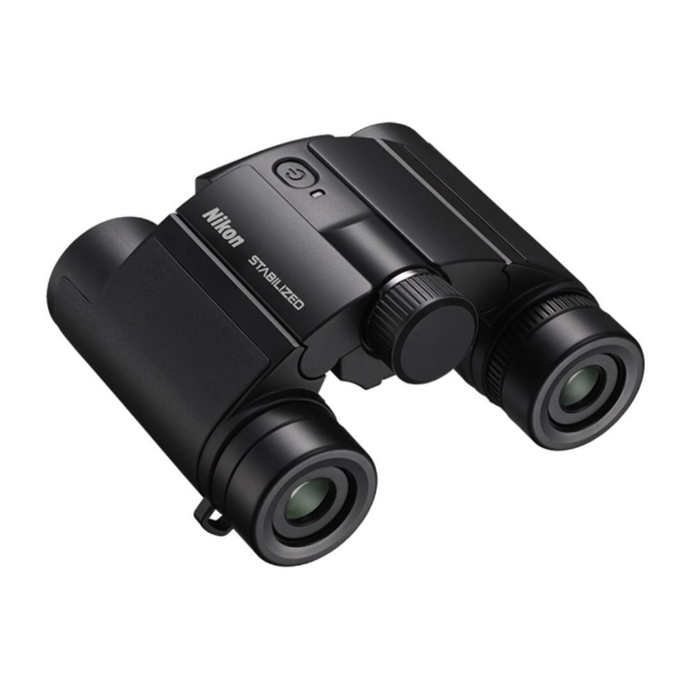 Nikon 10x25 S Black Stabilized Binoculars Stabilization Technology PREMIUM