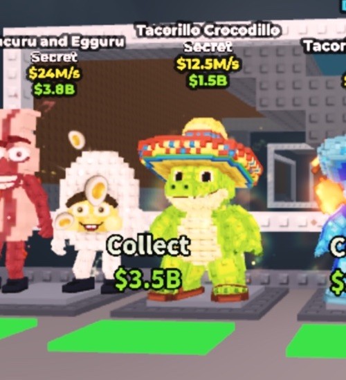 Steal a Brainrot Tacorillo Crocodillo read description