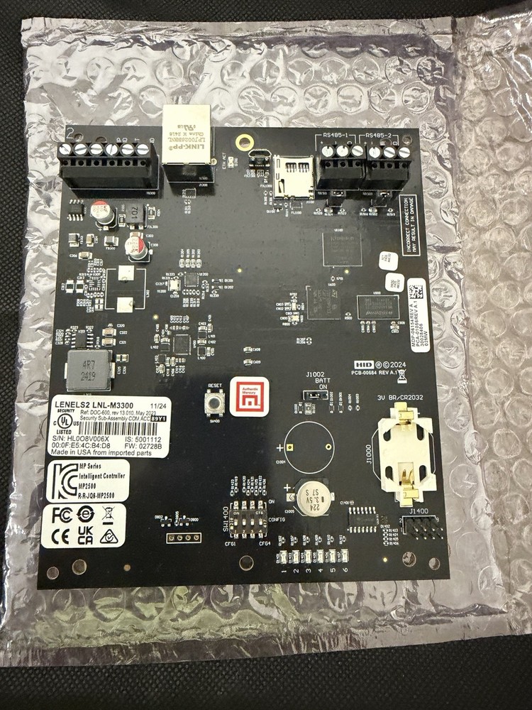 LenelS2 LNL-M3300 Intelligent Controller Board