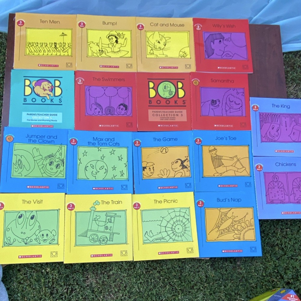 Scholastic Bob Books Collection 3 Compound Words & Long Vowels Early Reader Set