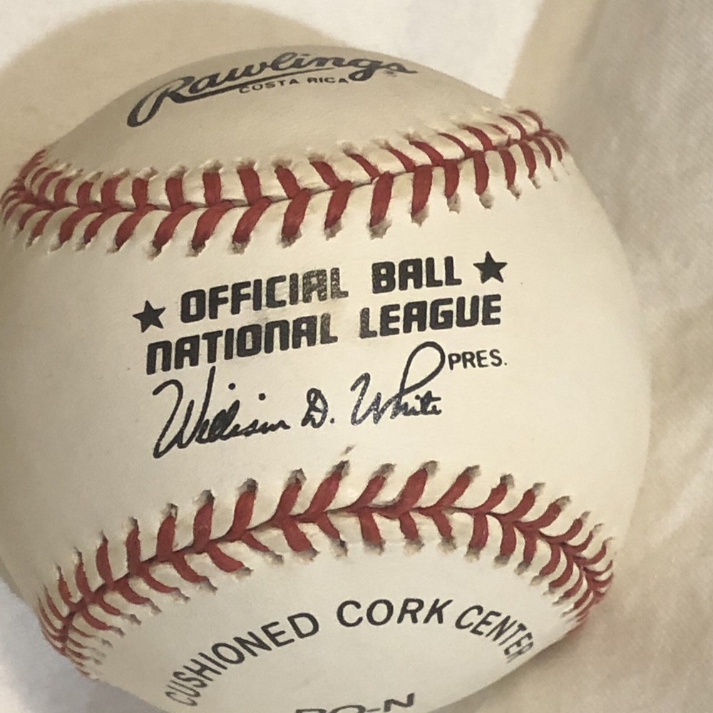 Ed Bouchee Cubs Mets Phillies Autographed Signed ONL Baseball