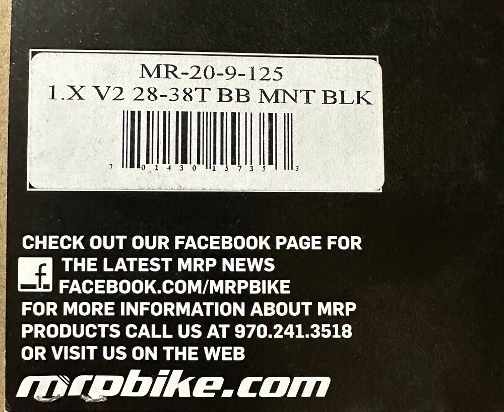 MRP 1x V2 BB MOUNT