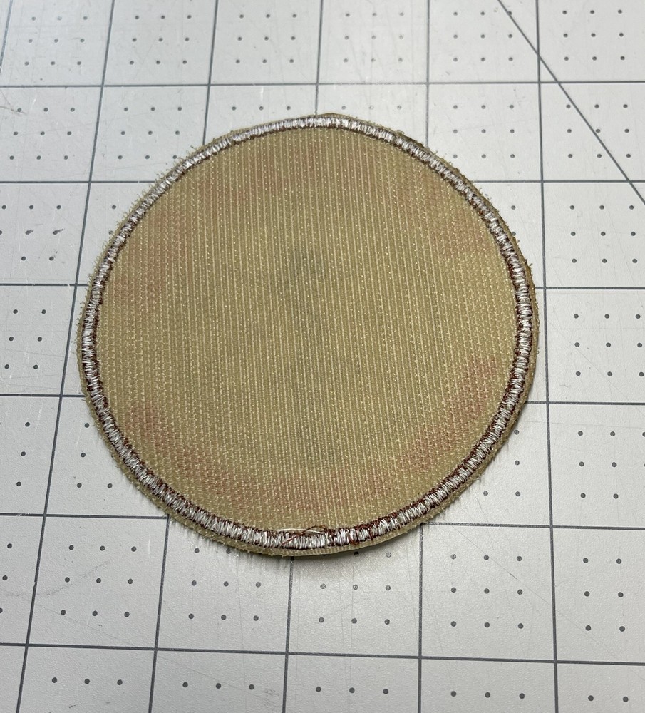 WILDERNESS FIRST RESPONDER 3 1/2" Dia. PATCH, HOOK AND LOOP BACK