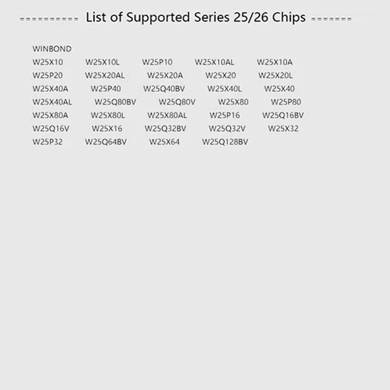 CH341A BIOS USB Programmer Flasher Writer 24 25 Series EEPROM SOP Clip Adapter