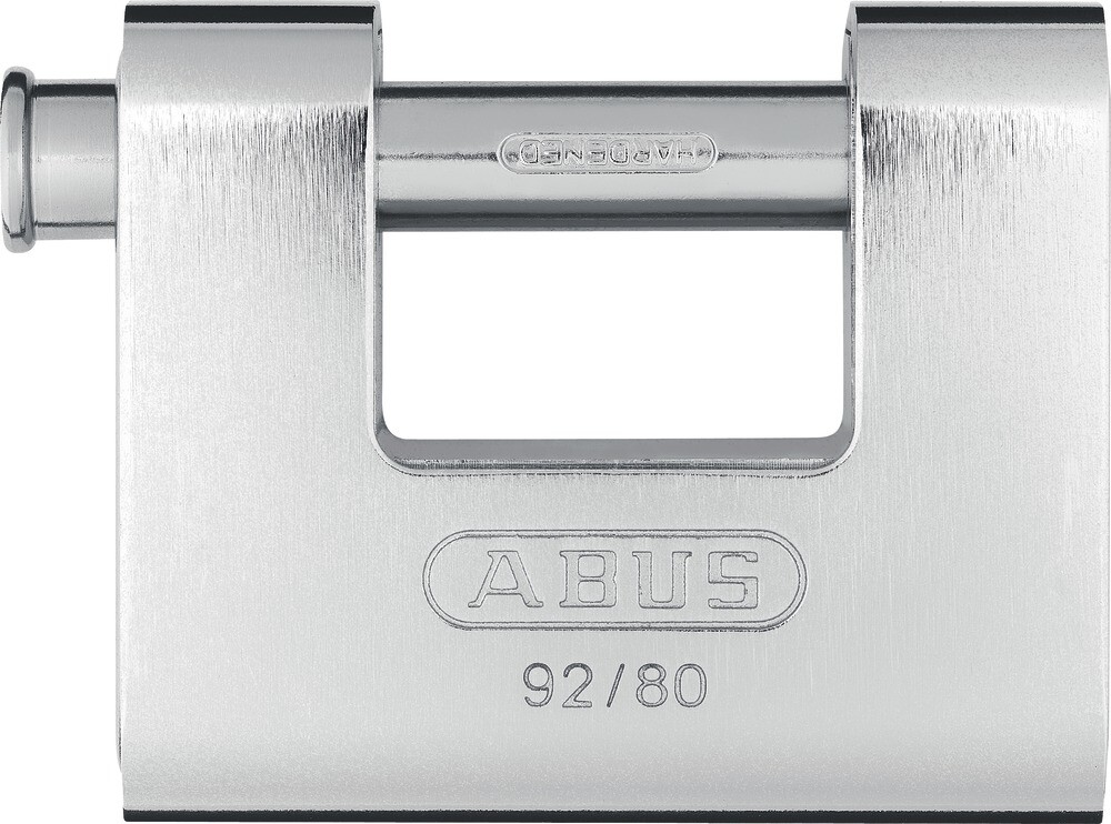ABUS 92/80 Monoblock padlock - Protected Shackle - Keyed Alike