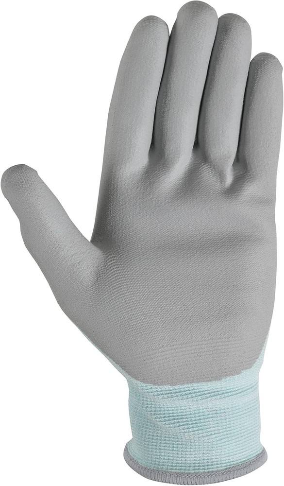 Women's COOLMAX PU Coated Work Gloves, Medium , Aqua