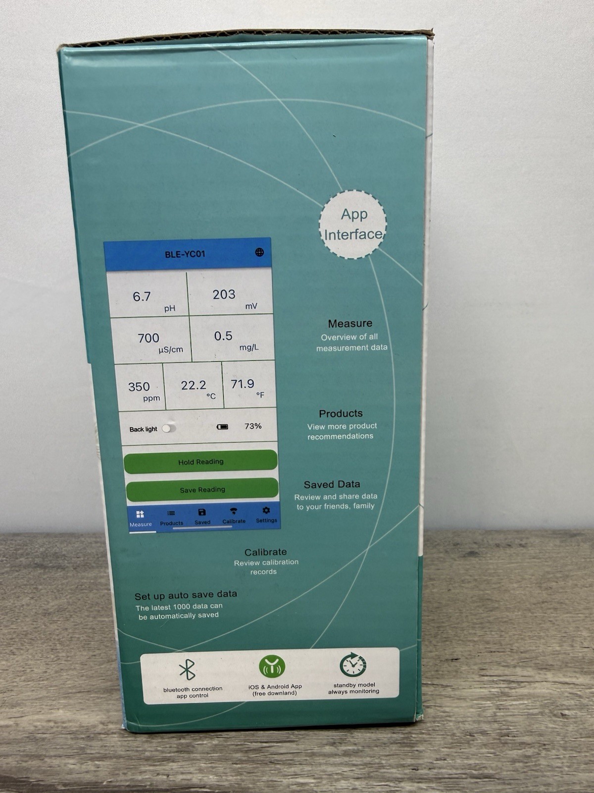 Floating Monitor - Bluetooth Smart Meter Tester for Pools PH/EC/TDS/ORP