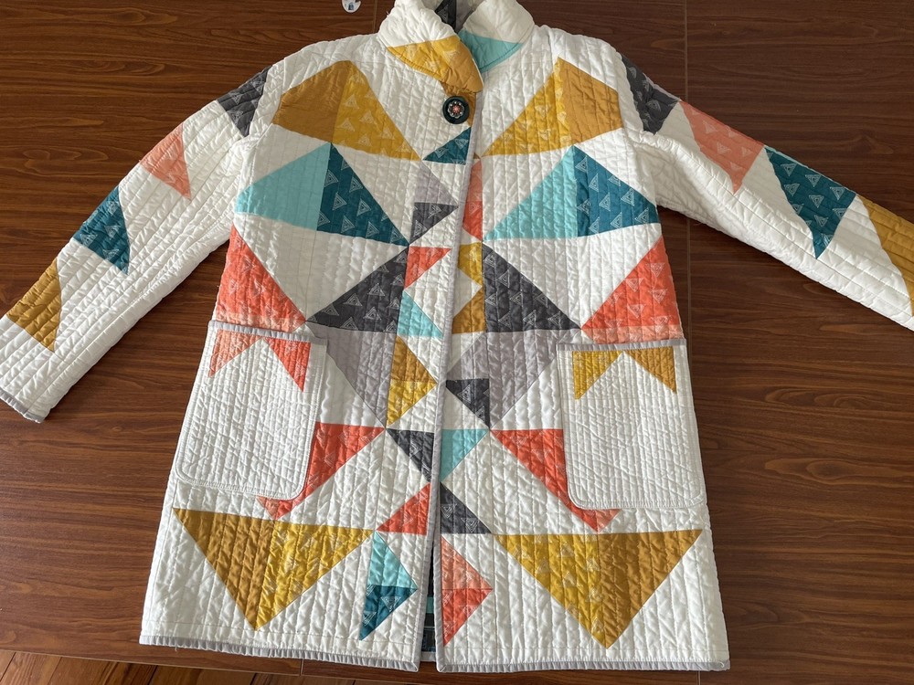 quilt coat handmade Large