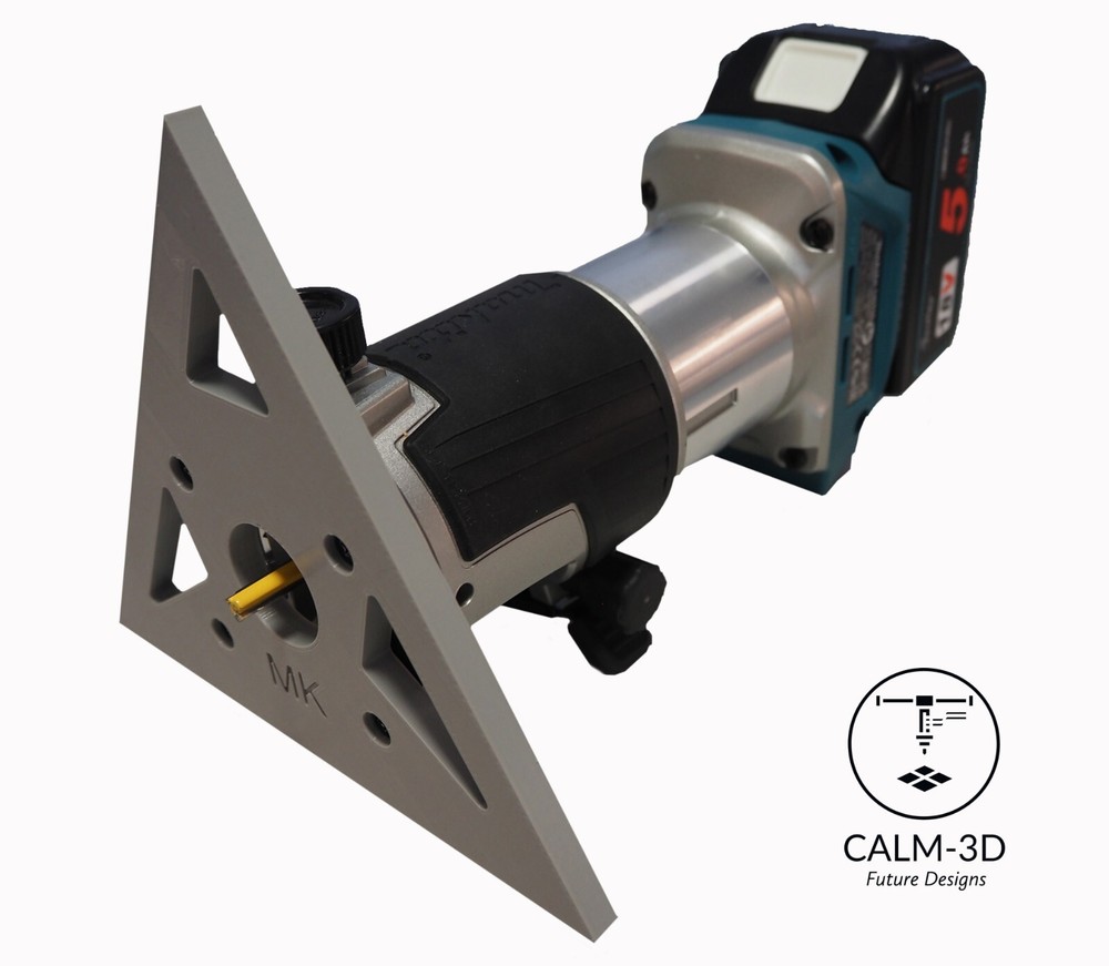 Makita DRT50 & RT0700C Compatible Triangular Trim Router Base – INC P&P