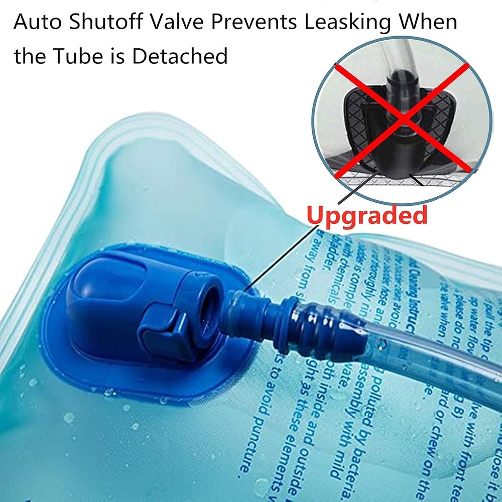 Hydration Bladder 2 L Water Pack Reservoir Camel Back Replacement Running Hiking