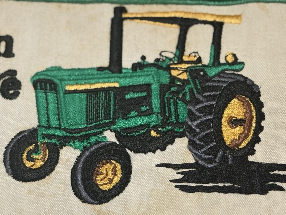 Vintage John Deere Diesel Tractor Patch