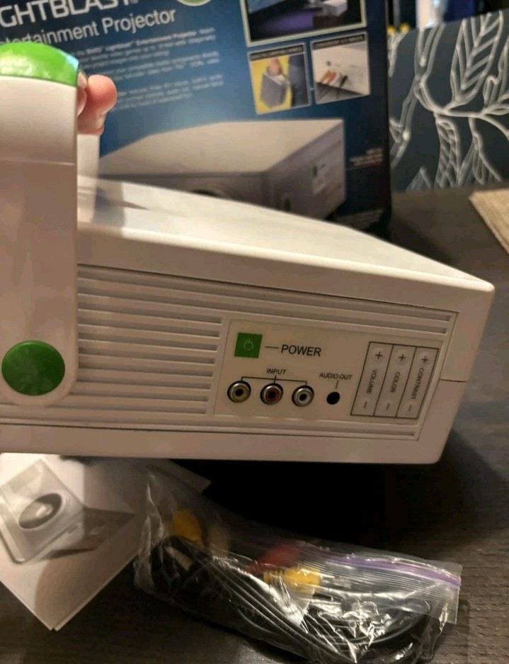 Shift3 Light Blast Projector Entertainment Model 1635224 Displays A 10ft Image